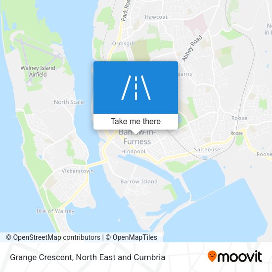 Grange Crescent map
