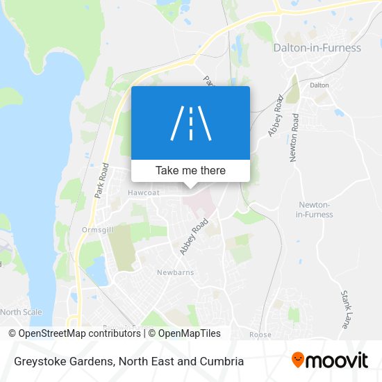 Greystoke Gardens map