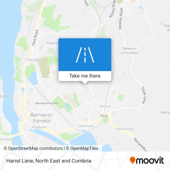 Harrel Lane map