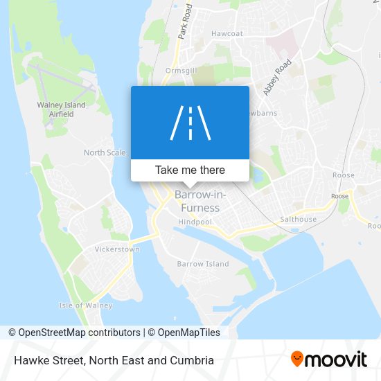 Hawke Street map