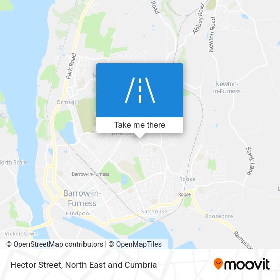 Hector Street map
