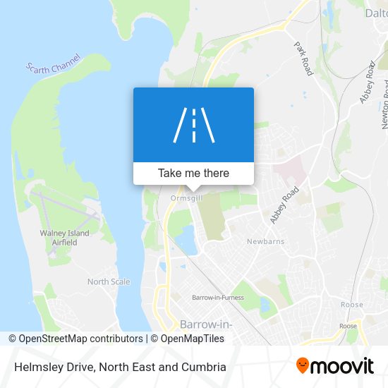 Helmsley Drive map