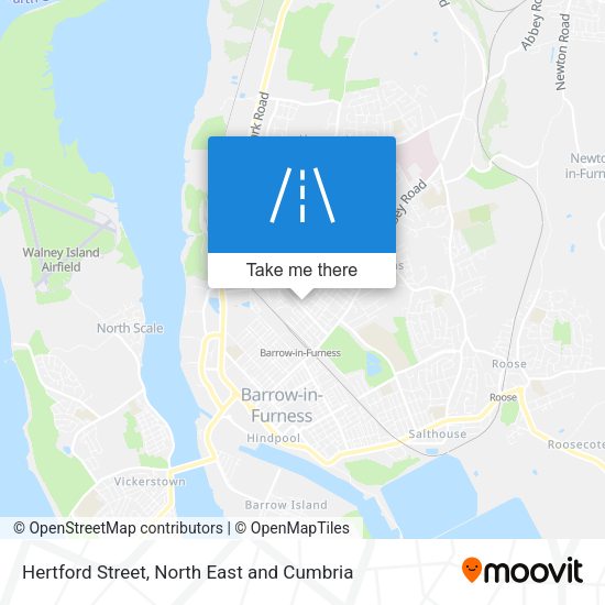Hertford Street map