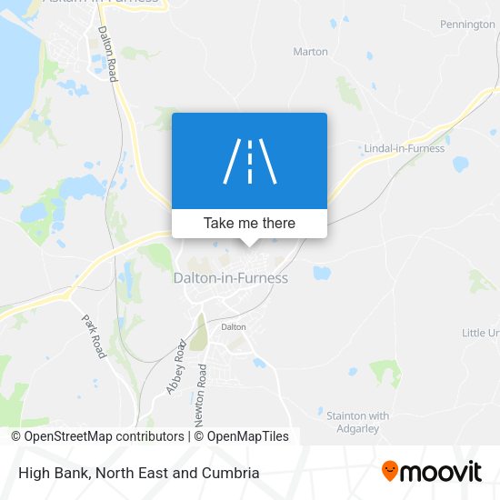 High Bank map