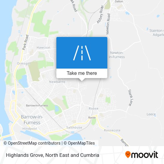 Highlands Grove map