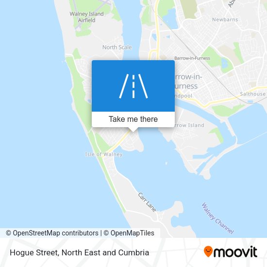 Hogue Street map