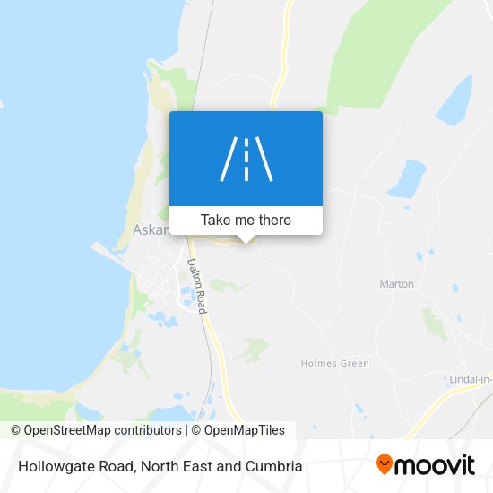 Hollowgate Road map