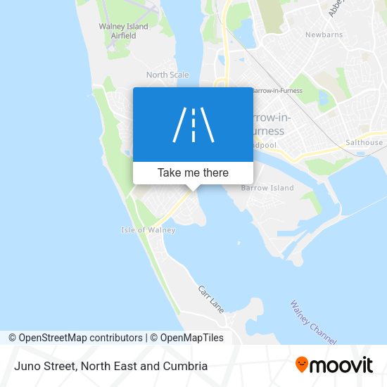 Juno Street map