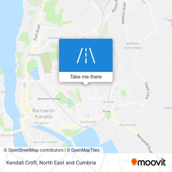 Kendall Croft map