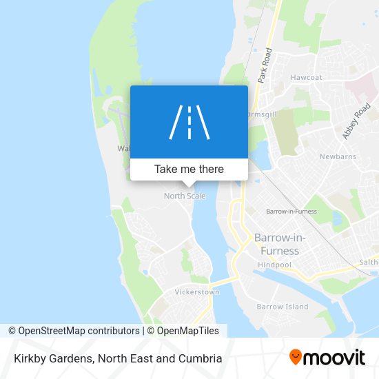 Kirkby Gardens map
