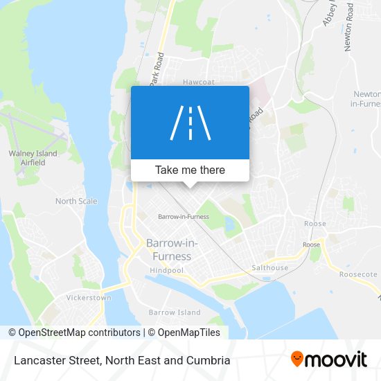 Lancaster Street map