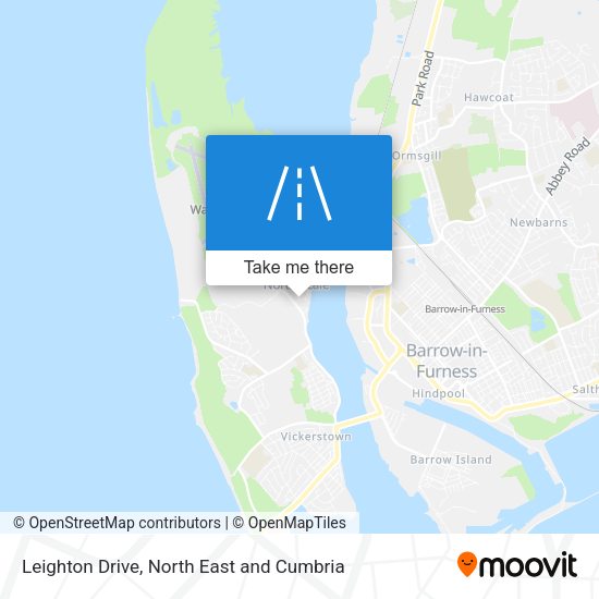 Leighton Drive map