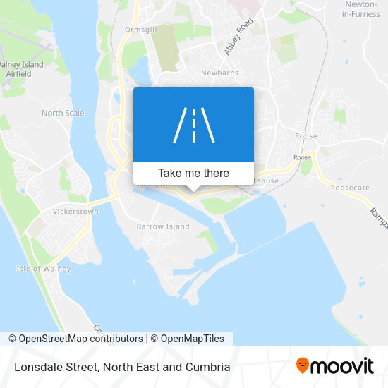 Lonsdale Street map