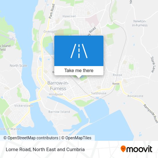 Lorne Road map