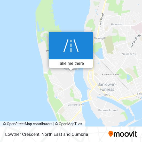Lowther Crescent map