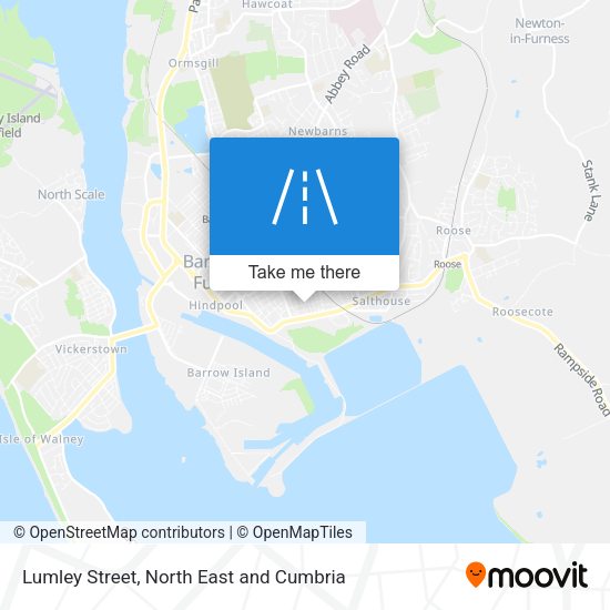 Lumley Street map
