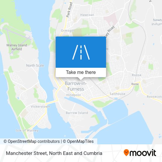 Manchester Street map