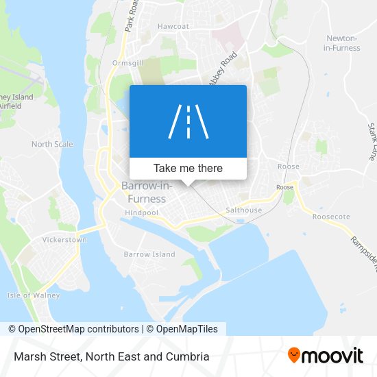 Marsh Street map
