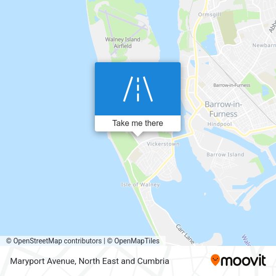 Maryport Avenue map