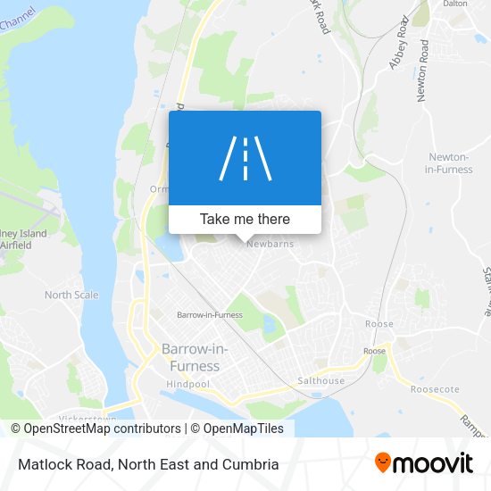 Matlock Road map