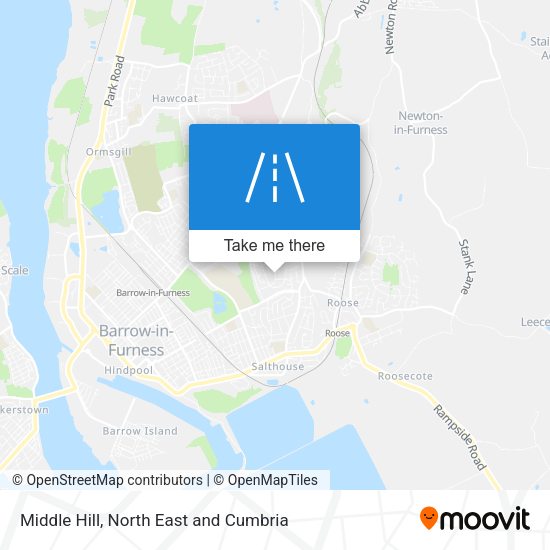 Middle Hill map