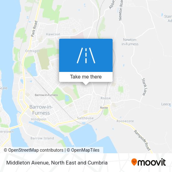 Middleton Avenue map