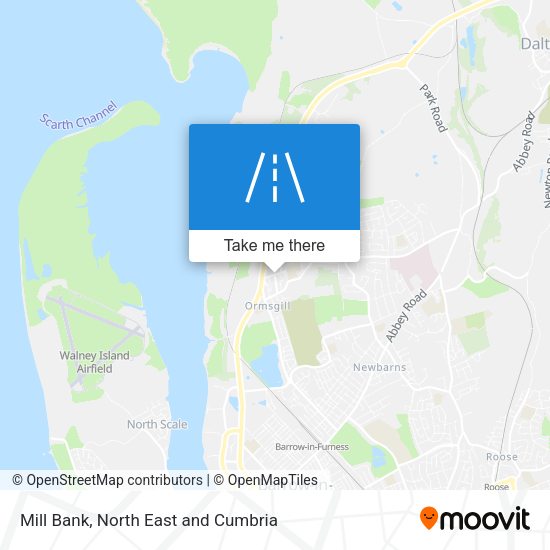 Mill Bank map