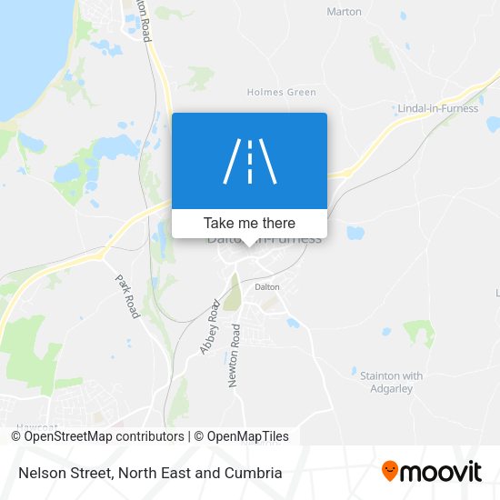 Nelson Street map
