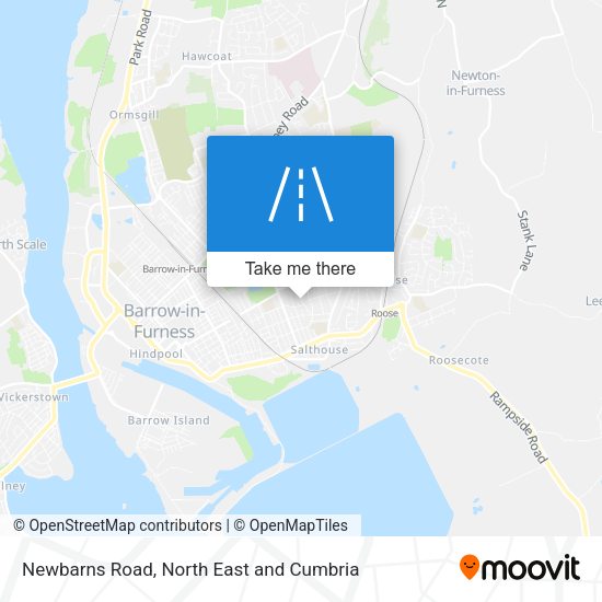 Newbarns Road map