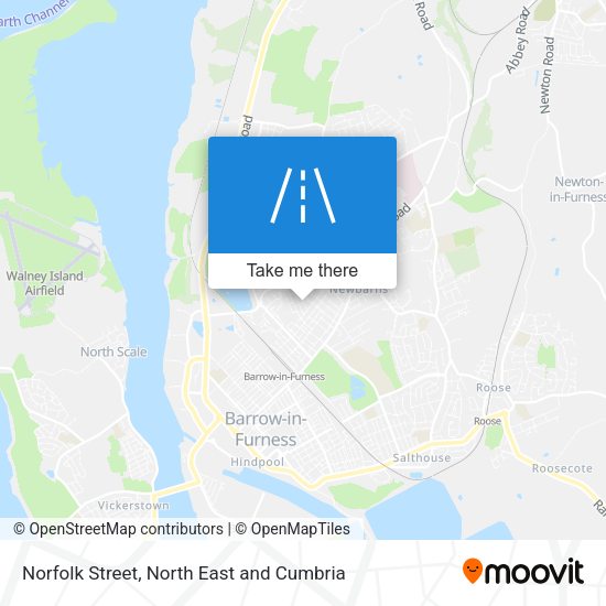 Norfolk Street map