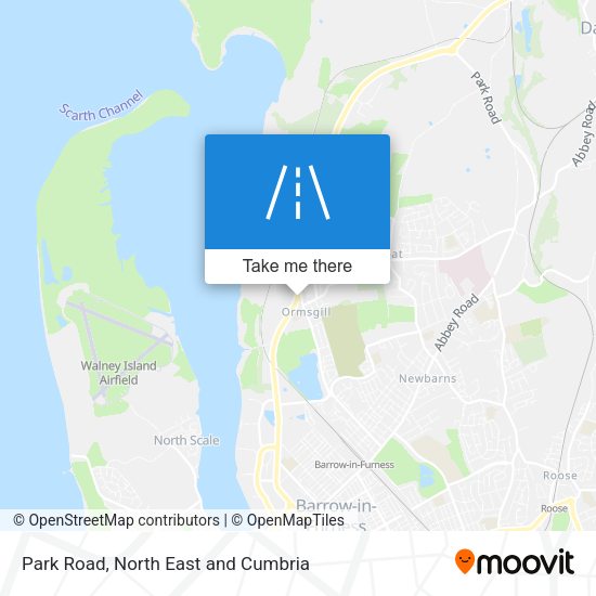 Park Road map
