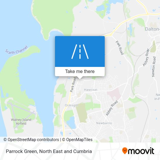 Parrock Green map