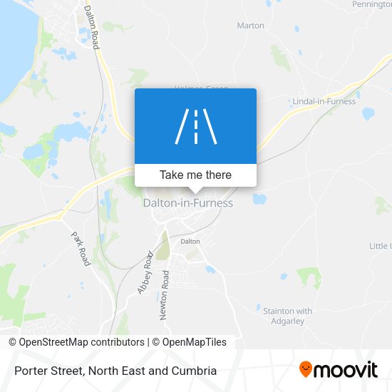Porter Street map