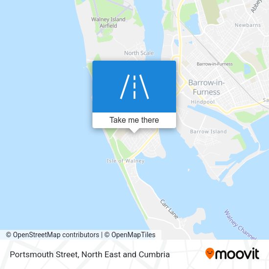 Portsmouth Street map