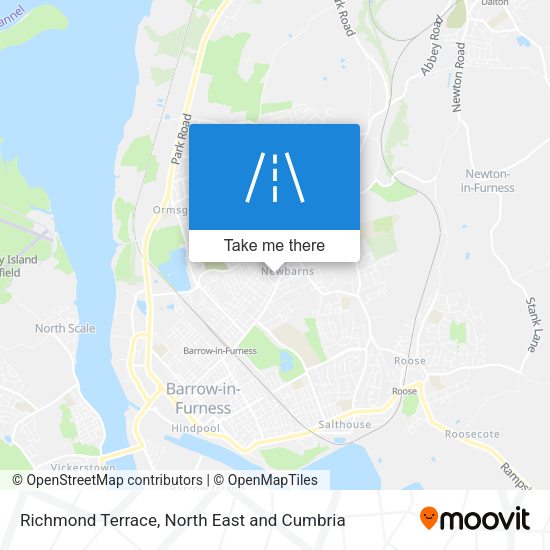 Richmond Terrace map