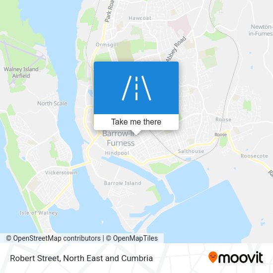 Robert Street map