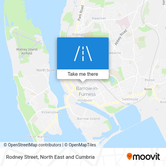 Rodney Street map