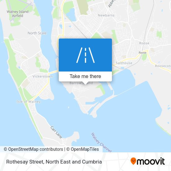 Rothesay Street map