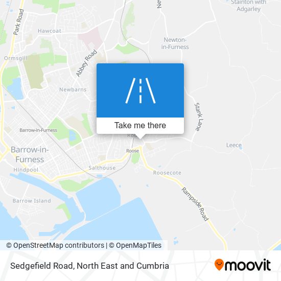 Sedgefield Road map