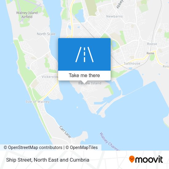 Ship Street map
