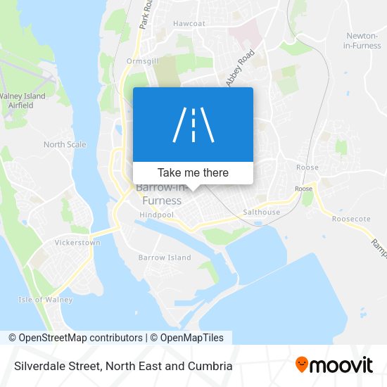 Silverdale Street map