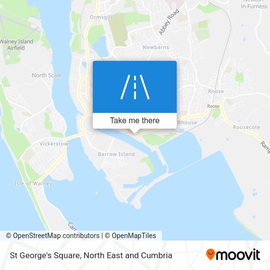 St George's Square map