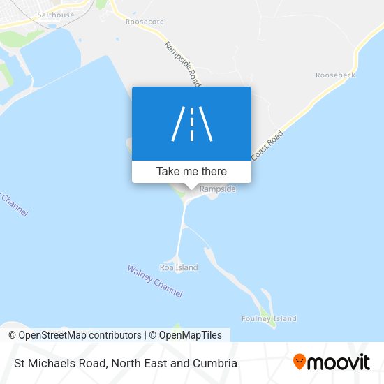 St Michaels Road map