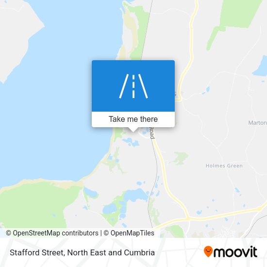 Stafford Street map