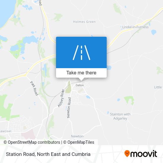 Station Road map