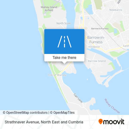 Strathnaver Avenue map