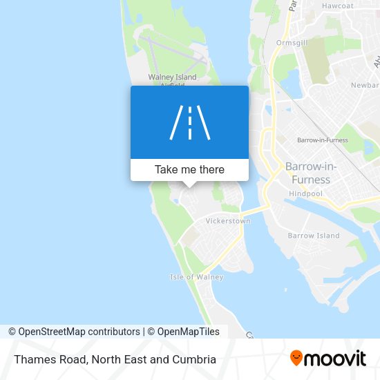Thames Road map