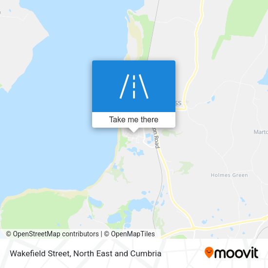 Wakefield Street map