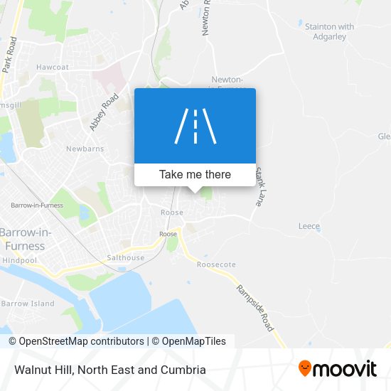Walnut Hill map