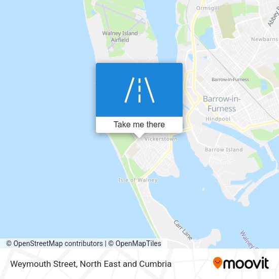 Weymouth Street map